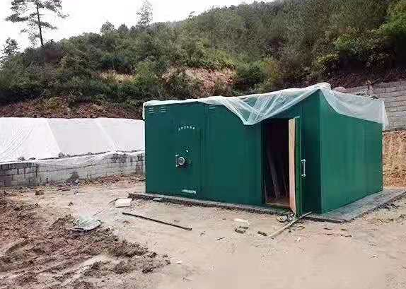 新城露天如何存放爆破线放炮线等爆破器材？